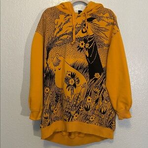Moomin by Martinex Tunic Swatshirt Hoodie Long L